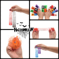 Menzcci Halloween Mini Coil Springs Toys 24 Pcs Plastic Halloween Slinky A24