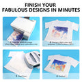 HTVRONT Sublimation Paper 11x17 Inches - 150 Sheets Excellent Ink Release