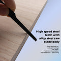 Reciprocating Hacksaw Blades Tools for Metal,Woodcutting,Rubber Black -32T-10pcs