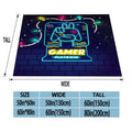 Textattr20 Flannel Gaming Throw Blanket Soft Fleece 50x60 Inches Mt-01