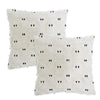 yaenoei Halloween Ghost Pillow Covers 18x18 Beige Set of 2