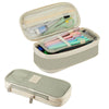 Sonuimy Large Capacity Pencil Case Pouch Zipper Organizer Green
