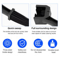 Kewucn 2 PCS Bike Motorcycle Chain Washer Gear Scrubber Durable ABS Black