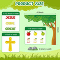 Zonon Religious Classroom Bulletin Board Set Christian Fall Apple Cutouts