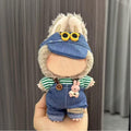 FUEMEILY LABUBU Doll Clothes 3 Sets Handmade Adjustable Kawaii Outfits Size 17cm