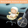 Bofiyma Car Seat for Doll 3-in-1 Vent Clip Aroma Diffuser Green 15-17cm