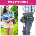 Tether Lanyard 2 Pack — Stretchy Retractable Anti-Drop Anti-Theft Spring Strap w