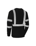 Kiwi High Visibility ANSI/ISEA 107-2020 Reflector Black Long Sleeve Safety Shirt [73300]