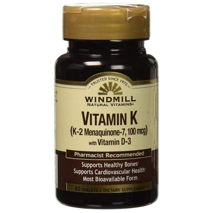 Windmill Natural Vitamins Vitamin K Tablets