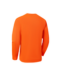Kiwi High Visibility Orange Long Sleeve Safety Shirt [73500]