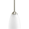 Progress Lighting P5113-09 Gather Mini Pendant Brushed Nickel