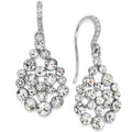 I.n.c. Silver-Tone Crystal Drop Earrings