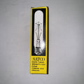 Vintage Satco S3250 Tubular Light Bulb, 25W 120V, Clear Standard Base