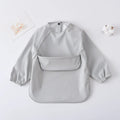 Waterproof Smock Bib | Full-Sleeve Baby & Toddler Feeding Bib