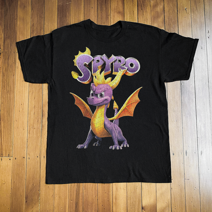 98 Spyro The Dragon Black T-Shirt