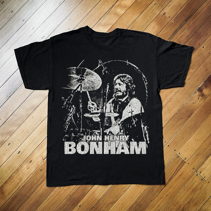 John Bonham Black Promo T-Shirt