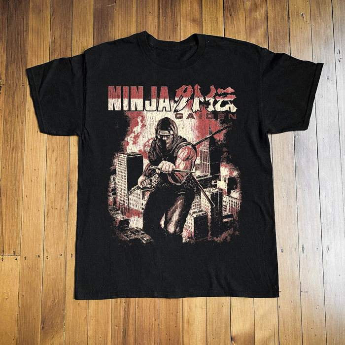 Ninja Gaiden Vintage Black T-Shirt