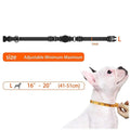 Adjustable Black Nylon Collar Case for Large Dogs - Apple AirTag
