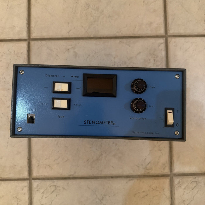 Cybermedics Stenometer Cardiology Lab Instrument