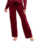 Jenni Printed Cozy Fleece Pajama Set, Size XL