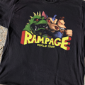 Rampage World Tour' (1997) Black Vintage Washed Tee