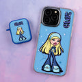 Bratz® Passion For Fashion HD Apple iPhone 13 Mag-Safe Phone Case and AirPods Gen 1 & 2 Combo Package
