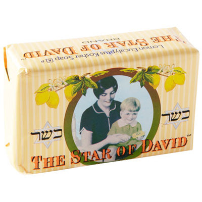 The Star of David Lemon Eucalyptus Artisan Soap