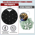 Canroom Silicone Body Scrubber Anti Zinc Infused Exfoliating Black
