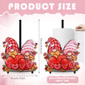 YLOLUL Valentine's Day Metal Paper Towel Holder Large Countertop Stand