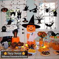 CyanLime 45 Pcs Happy Easter Banner Garland Paper Decorations Halloween Color