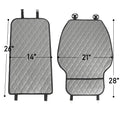 FH Group Car Seat Cushion Faux Leather Airbag Compatible Universal Beige