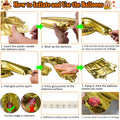 Pardi Give Thanks Banner Balloons 16in Gold Thanksgiving Party Decor Maple Leaf