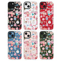 ChiCaseVer iPhone 13 Case Coastal Romance Pink TPU Slim Military-Grade