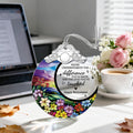 Jocidea Retirement Gifts Stained Glass Christmas Ornament Design A