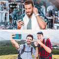Iphone 17 Pro Heavy Duty Shockproof 3-Layer Full-Body Protection Rugged Cover [