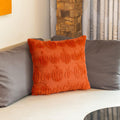 HunnmingRe 2 Pc Pumpkin Throw Pillow Covers 18x18 Orange Autumn Decor