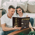 Londue 10 Year Anniversary Card for Him Her Romantic Tin Gift Couple
