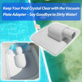 ARU P58PP1955W05 Vacuum Plate Adapter for Summer Waves Polygroup Skimmer Pump