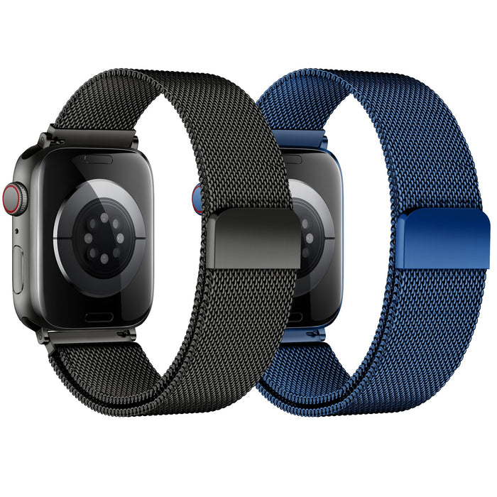 Milanese Loop Apple Watch Bands 49Mm 46Mm 45Mm 44Mm 42Mm 38/40/41Mm Men Women；Me