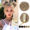 BOGSEA Space Buns Hair Pieces 2PCS Mini Claw Clip 27/613# Color
