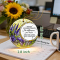 VIAKDEM Christmas Ornaments Going Away Goodbye Farewell Gifts Design H