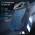 1 For Iphone 17 Pro Case [ Magsafe] [Invisible Kickstand] [Hd Screen Protector]