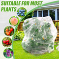 H.Romo Fruit Tree Netting 8x8ft Clear Garden Bird Pest Barrier 1 Pack