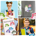 HoiSumma 12 Pcs Owl Sticky Notes Self-Adhesive Memo Pads 360 Sheets