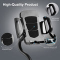 Adjustable Car Cup Holder Phone Mount with Flexible Gooseneck – Universal Smartp