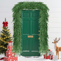 KYGDS Christmas Norfolk Pine Garland 6FT Real Touch Artificial Greenery Green