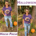 Anbech Hocus Pocus Sanderson Sisters Graphic Tee Dark Purple Size S
