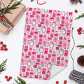 WDSFHYJK Coquette Christmas Santa Kitchen Towels Hot Pink 16x24 Inch