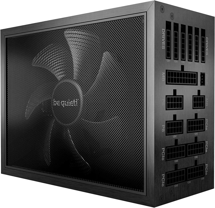 be quiet! Dark Power Pro 12 1500W, BN647, 80 PLUS Titanium efficiency, power supply, ATX, fully digital, modular, virtually inaudible Silent Wings fan