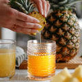 Jupiter Hobnail Vintage Drinking Glasses Set of 6 11.75oz Clear